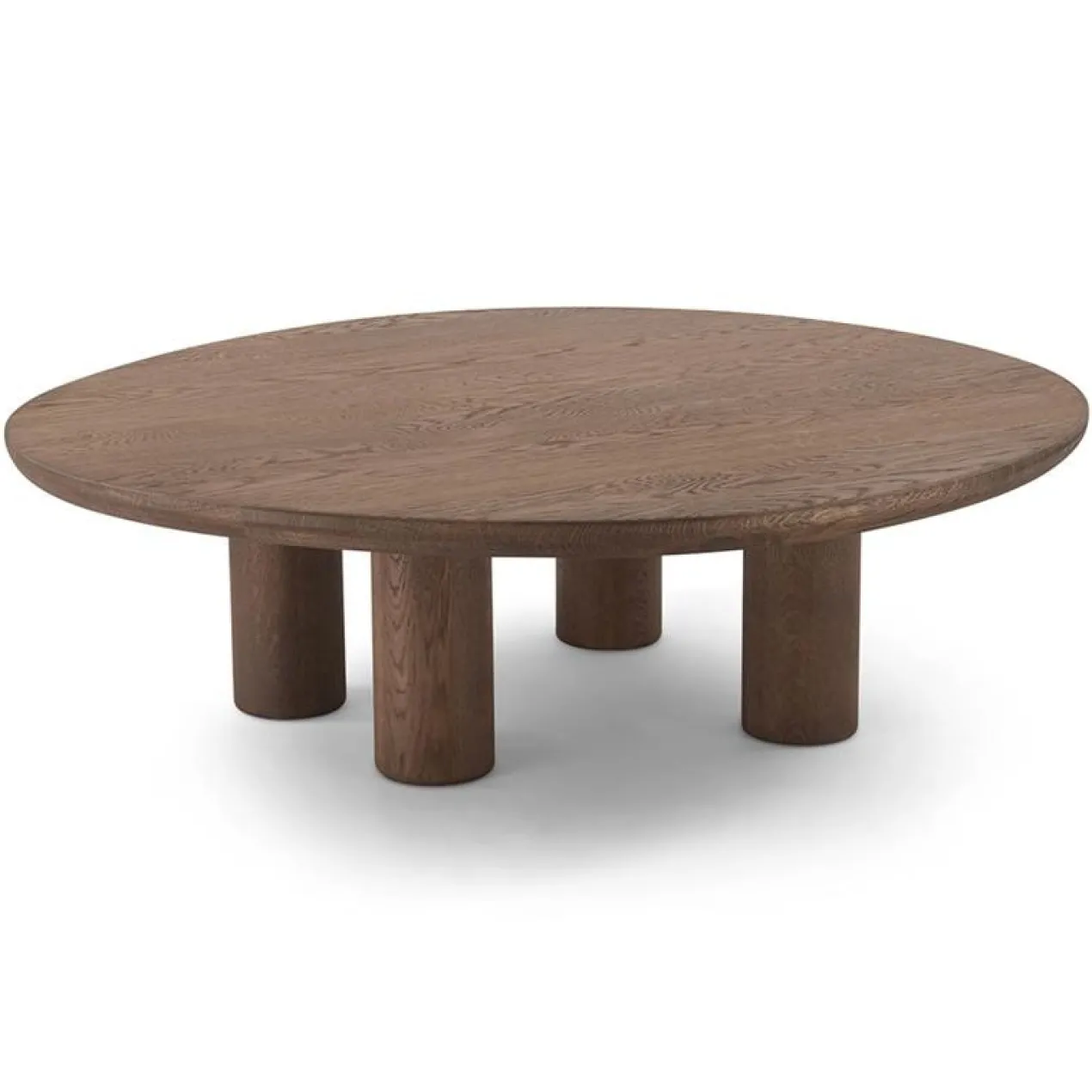 Salontafel Manu tabacco dark 105x95x32 cm