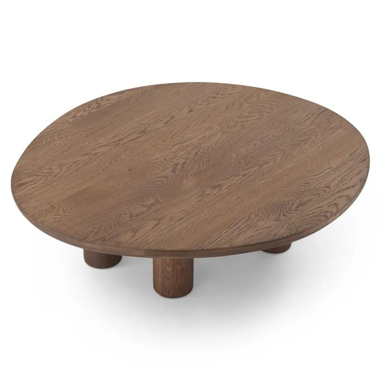 Salontafel Manu tabacco dark 105x95x32 cm