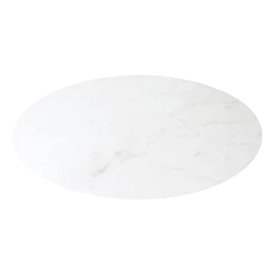 Salontafel Marmer Ovaal Wit
