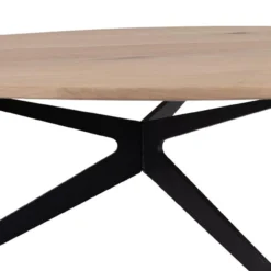 Salontafel Mico groove naturel 88x78x32 cm