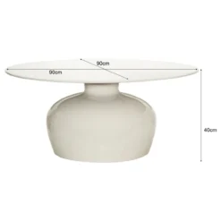 Salontafel Mira off-white
