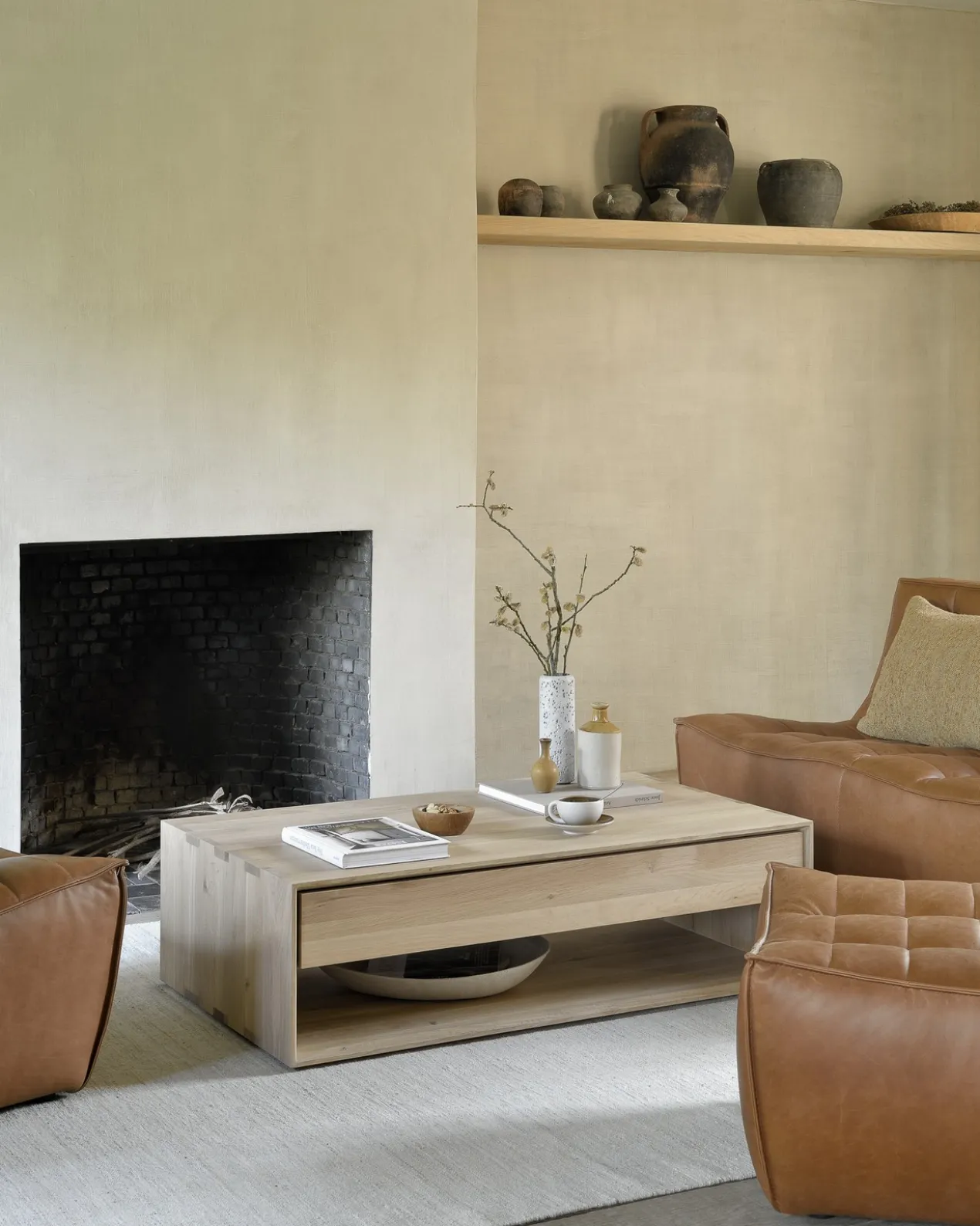 Salontafel Nordic eiken