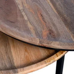 Salontafel Nova naturel - set van 2