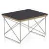 Salontafel Occasional LTR chroom onderstel, zwart