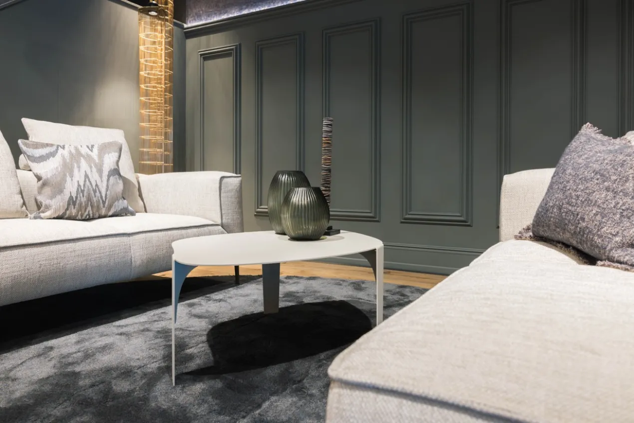 Salontafel Orga 100x76 cm brons