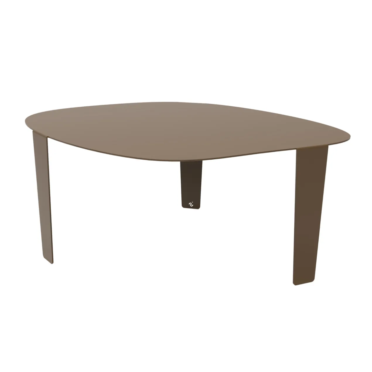 Salontafel Orga 100x76 cm brons