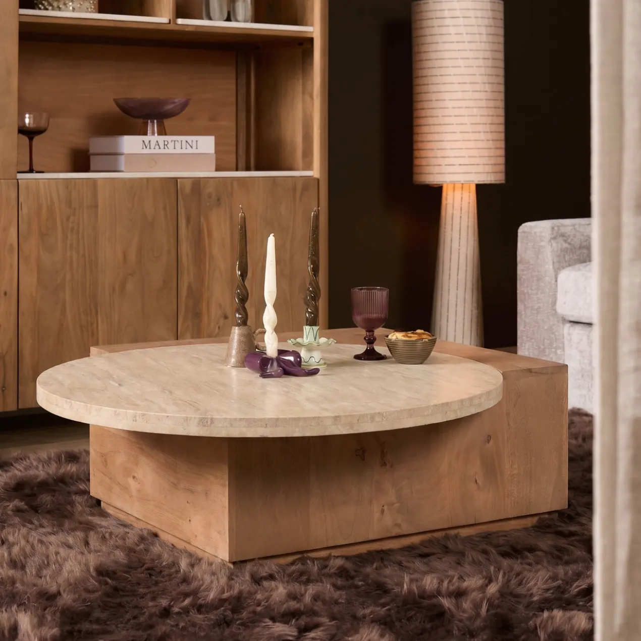 Salontafel Oria naturel