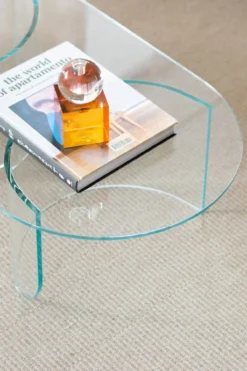 Salontafel Plateau glas