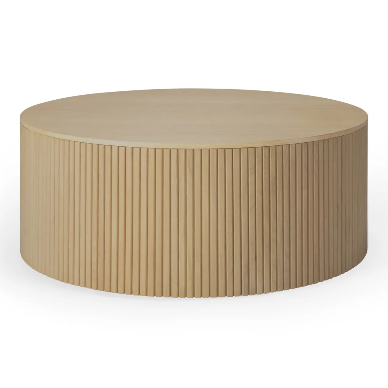 Salontafel Roller Max 80 cm eiken geolied