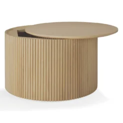 Salontafel Roller Max 60 cm eiken geolied