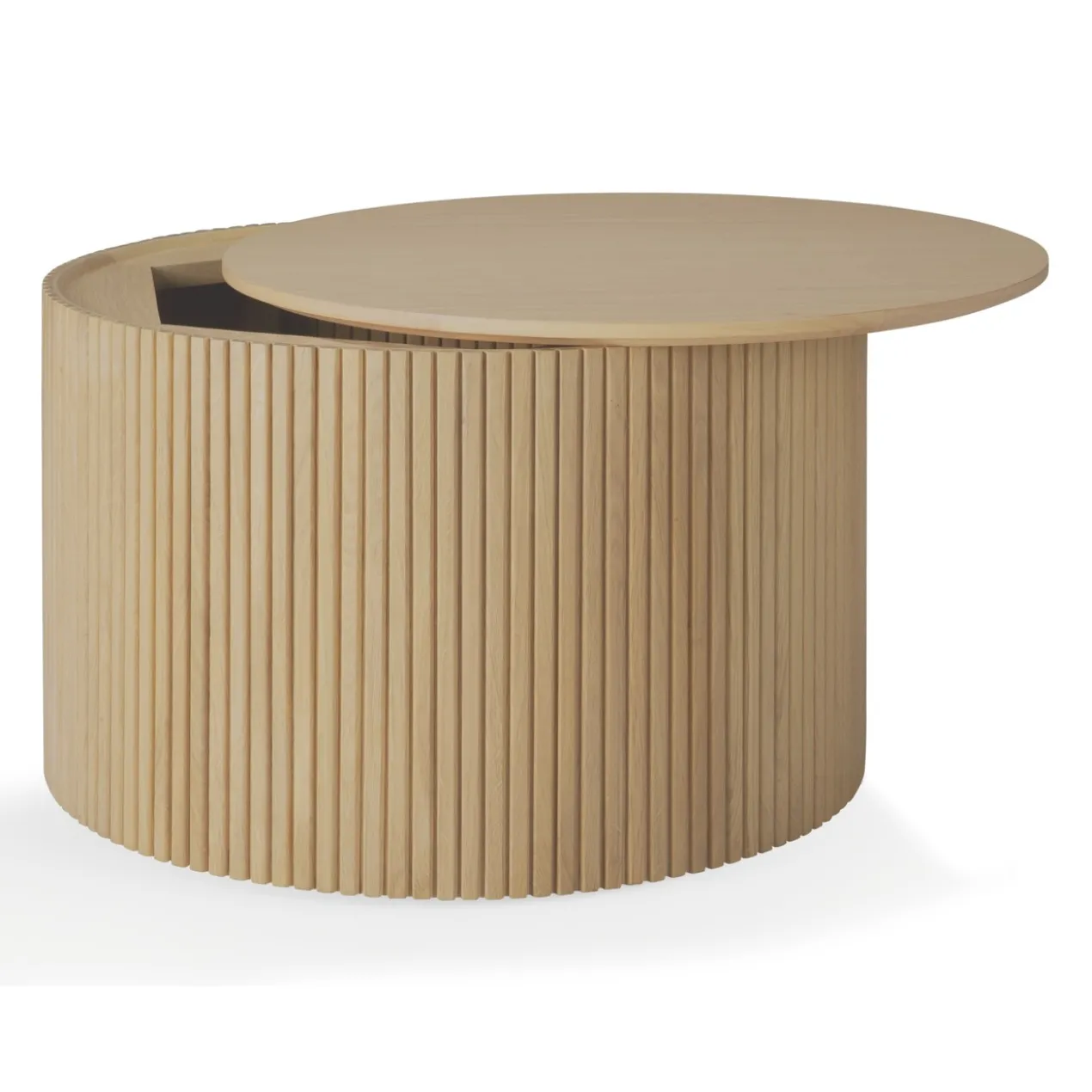 Salontafel Roller Max 60 cm eiken geolied