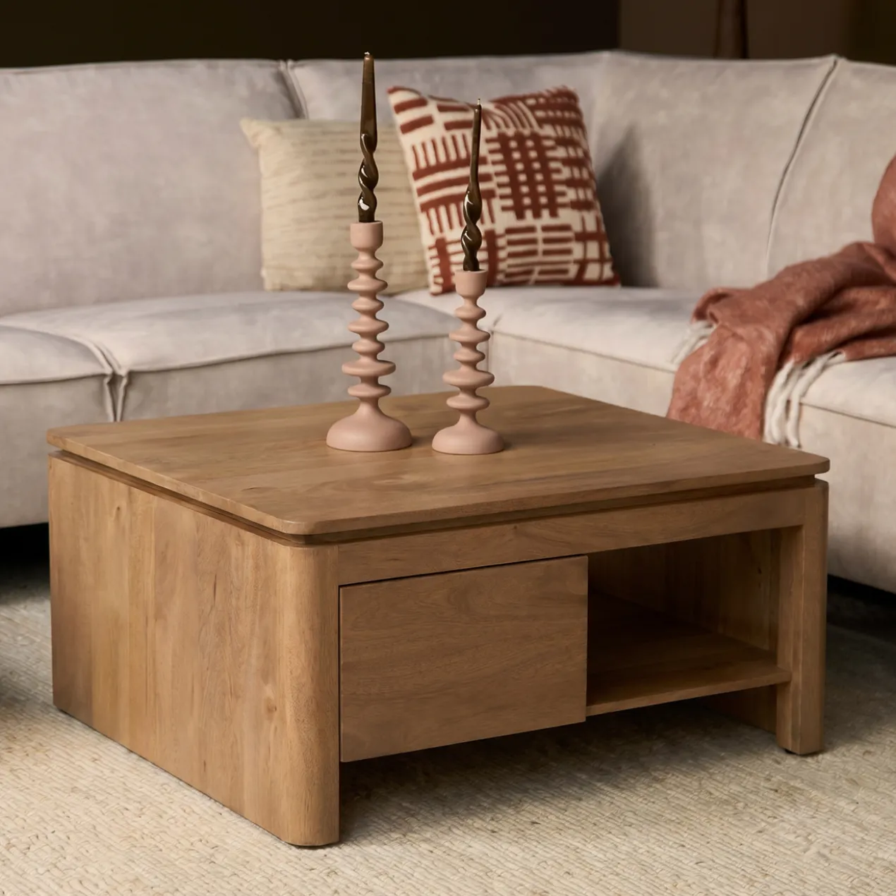 Salontafel Rondo naturel