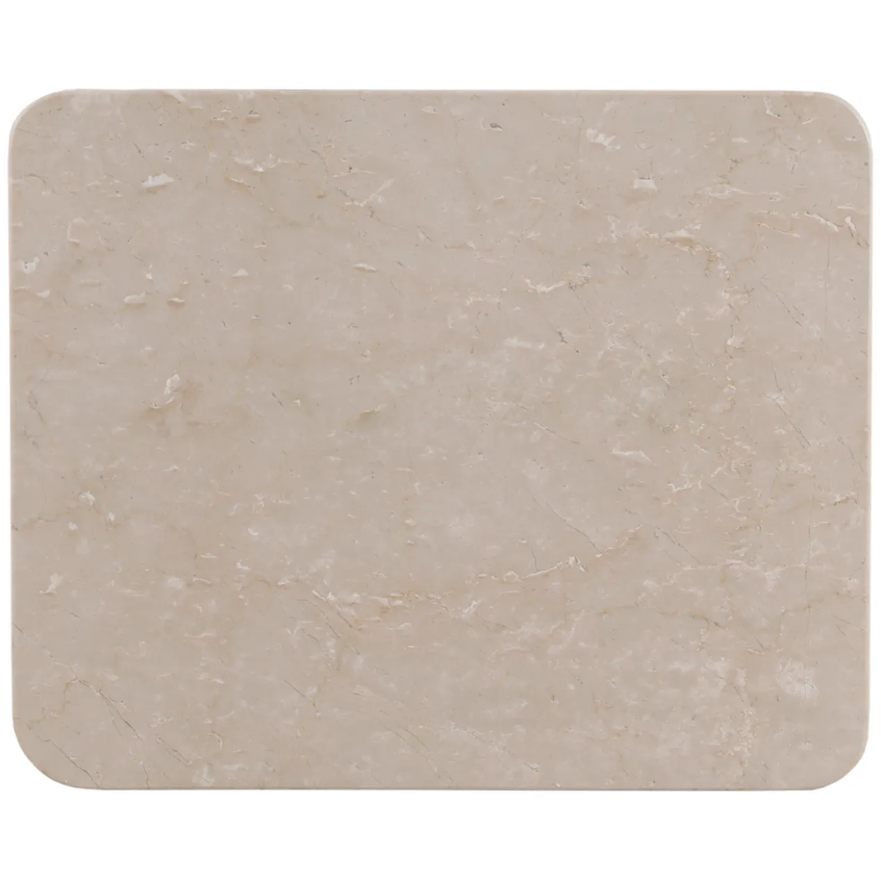 Salontafel Rondo naturel/wit marmer