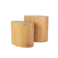 Salontafel Rosanne - set van 2 Naturel
