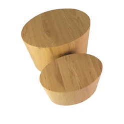Salontafel Rosanne - set van 2 Naturel
