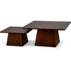 Salontafel Rox walnoot bruin 90 cm