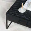 Salontafel Ruby visgraat mangohout – set van 2