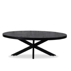Salontafel Sam ovaal zwart