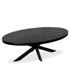 Salontafel Sam ovaal zwart