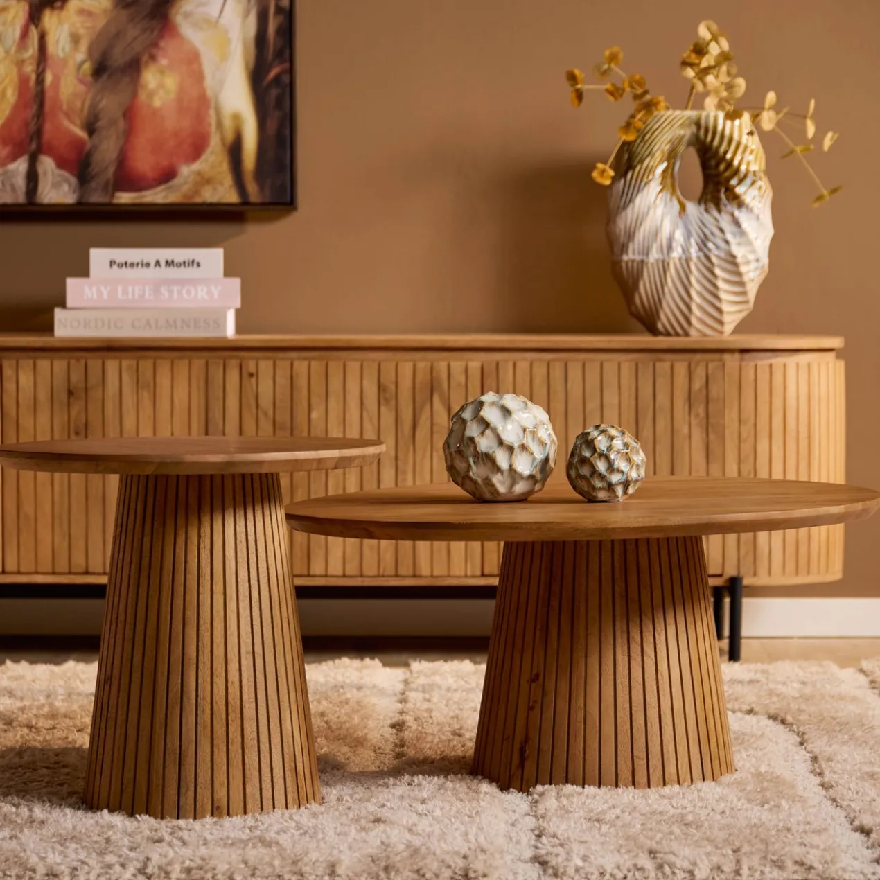 Salontafel Sol Ø80 cm