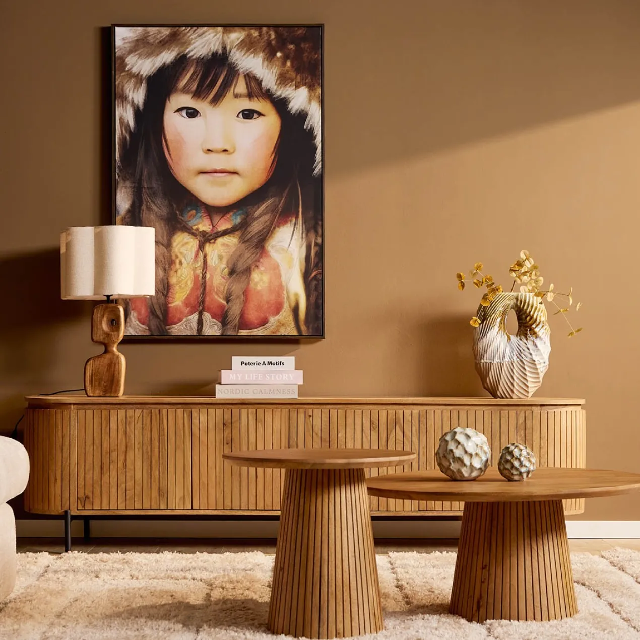 Salontafel Sol Ø80 cm