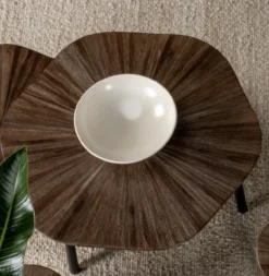Salontafel Tampa hexagon - set van 2