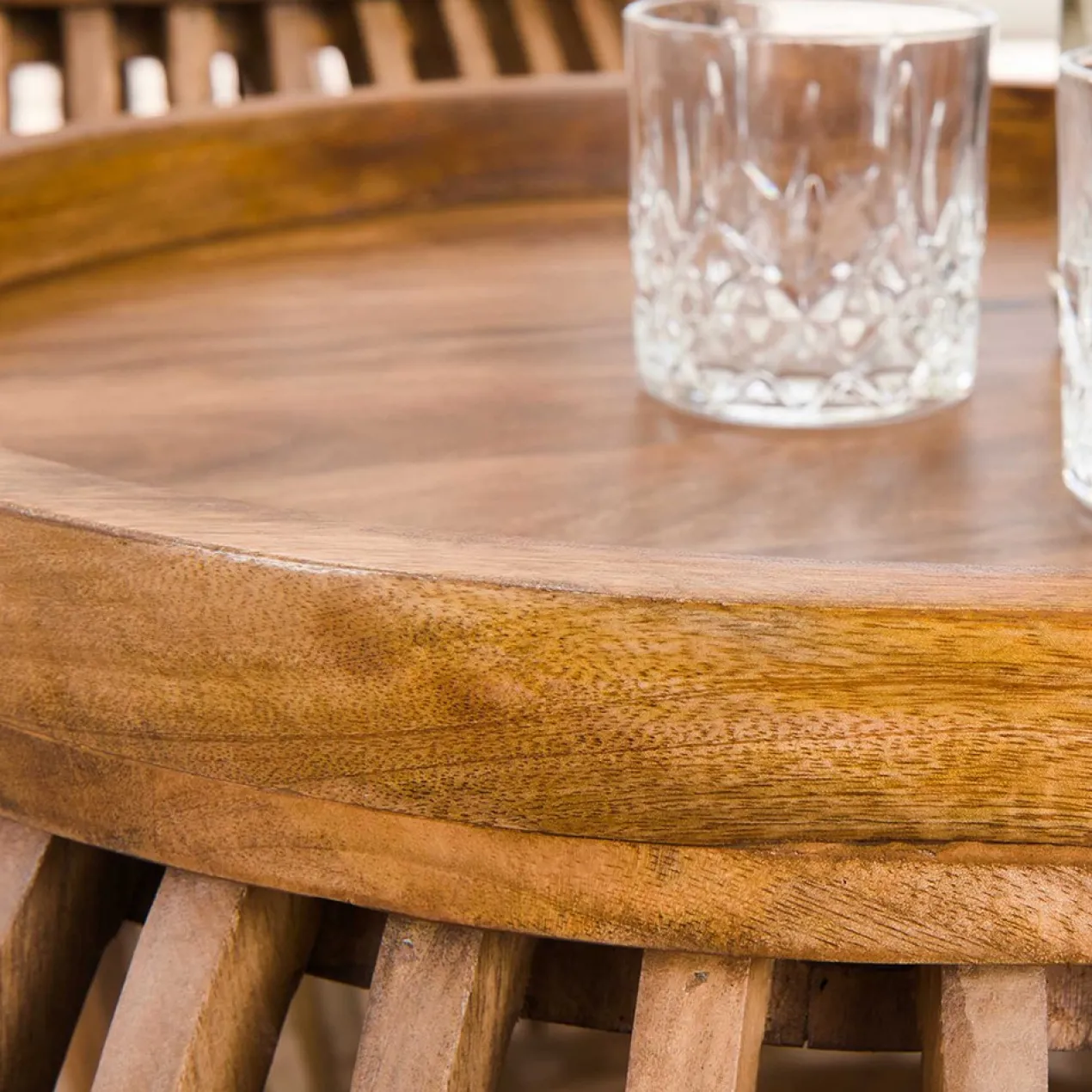 Salontafel Uithoorn rond - set van 2