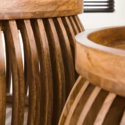Salontafel Uithoorn rond - set van 2