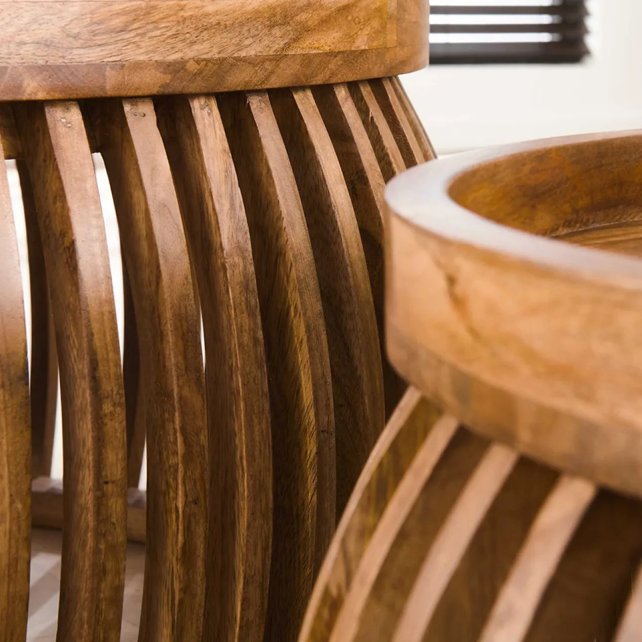Salontafel Uithoorn rond - set van 2