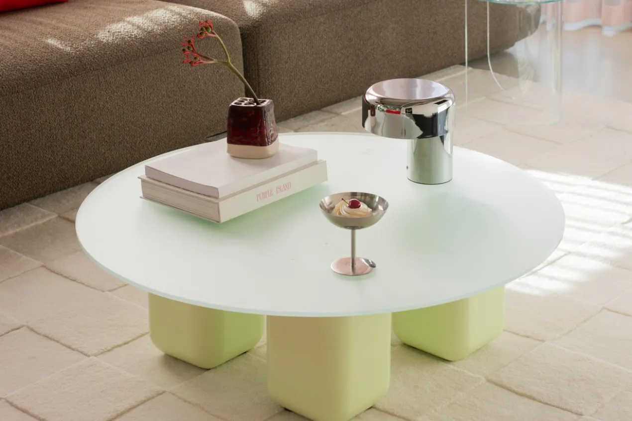 Salontafel Uma frosted green