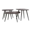 Salontafel Viejo bruin - set van 3