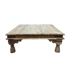 Salontafel vierkant groot uniek naturel