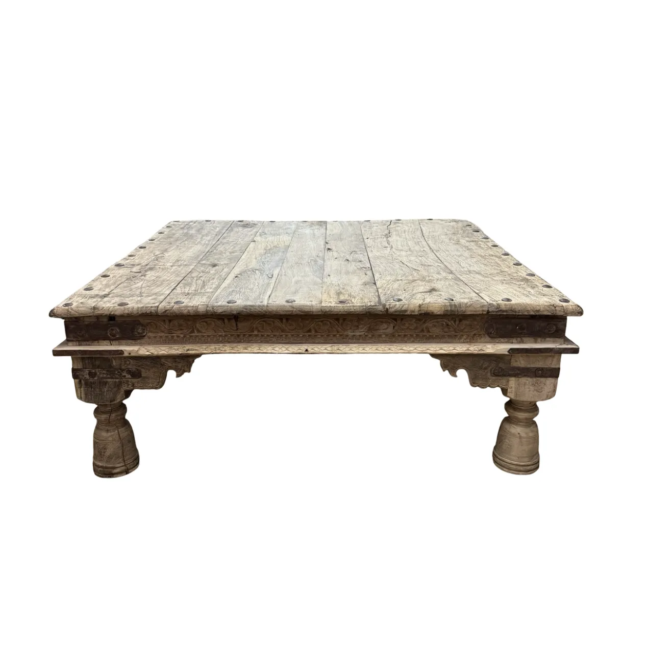 Salontafel vierkant groot uniek naturel