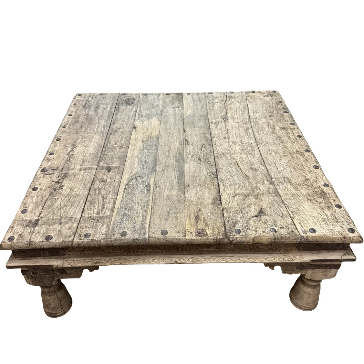 Salontafel vierkant groot uniek naturel