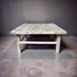 Salontafel vierkant naturel uniek