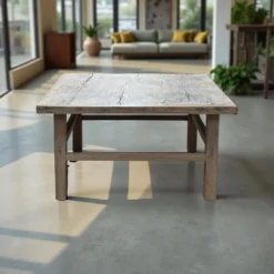 Salontafel vierkant naturel uniek