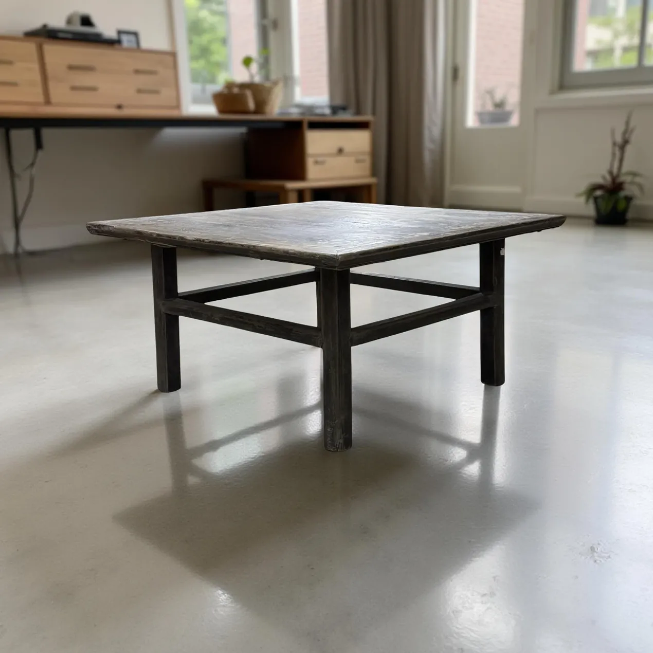 Salontafel zwart finish uniek