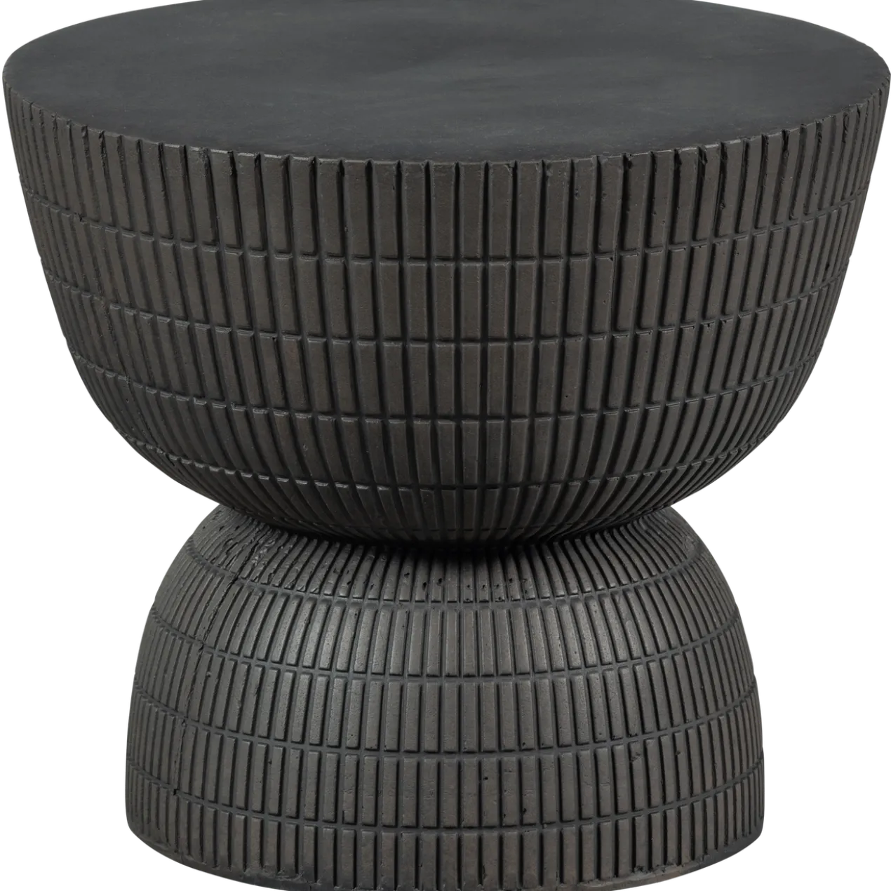 Samson bijzettafel fiber clay coffee 35xo40 cm