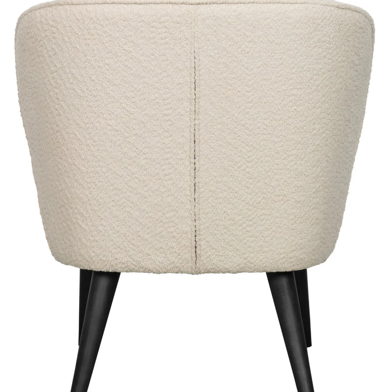 Sara fauteuil boucle creme