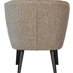 Sara fauteuil geweven stof naturel melange