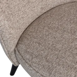 Sara fauteuil geweven stof naturel melange