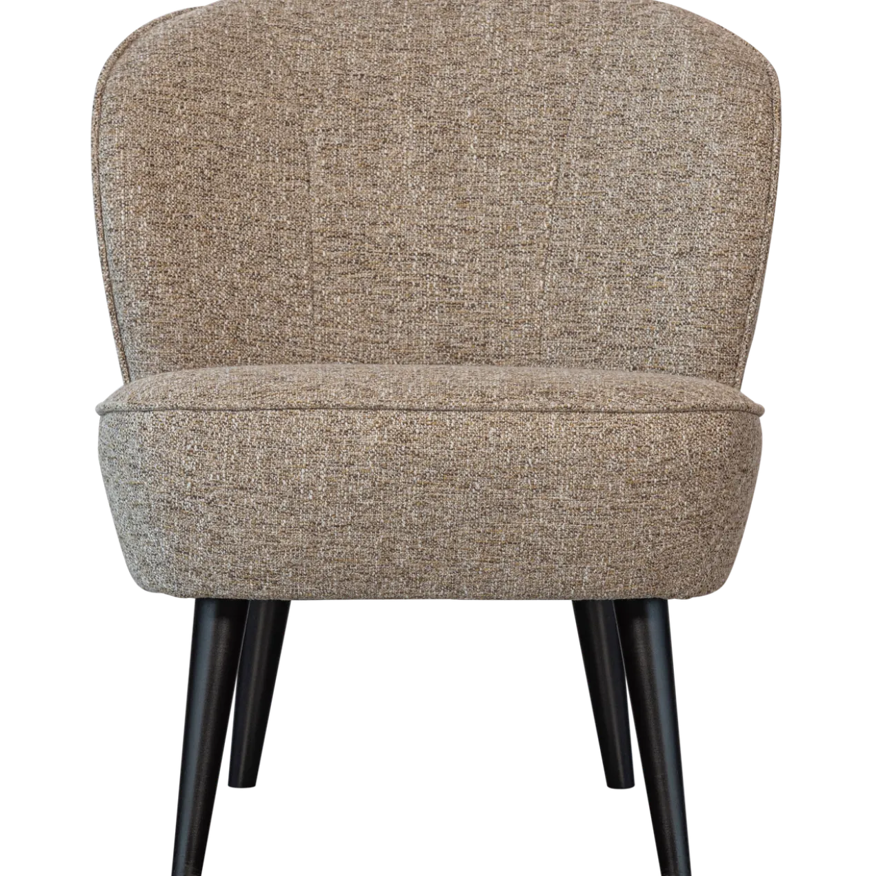 Sara fauteuil geweven stof naturel melange