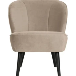 Sara fauteuil velvet khaki