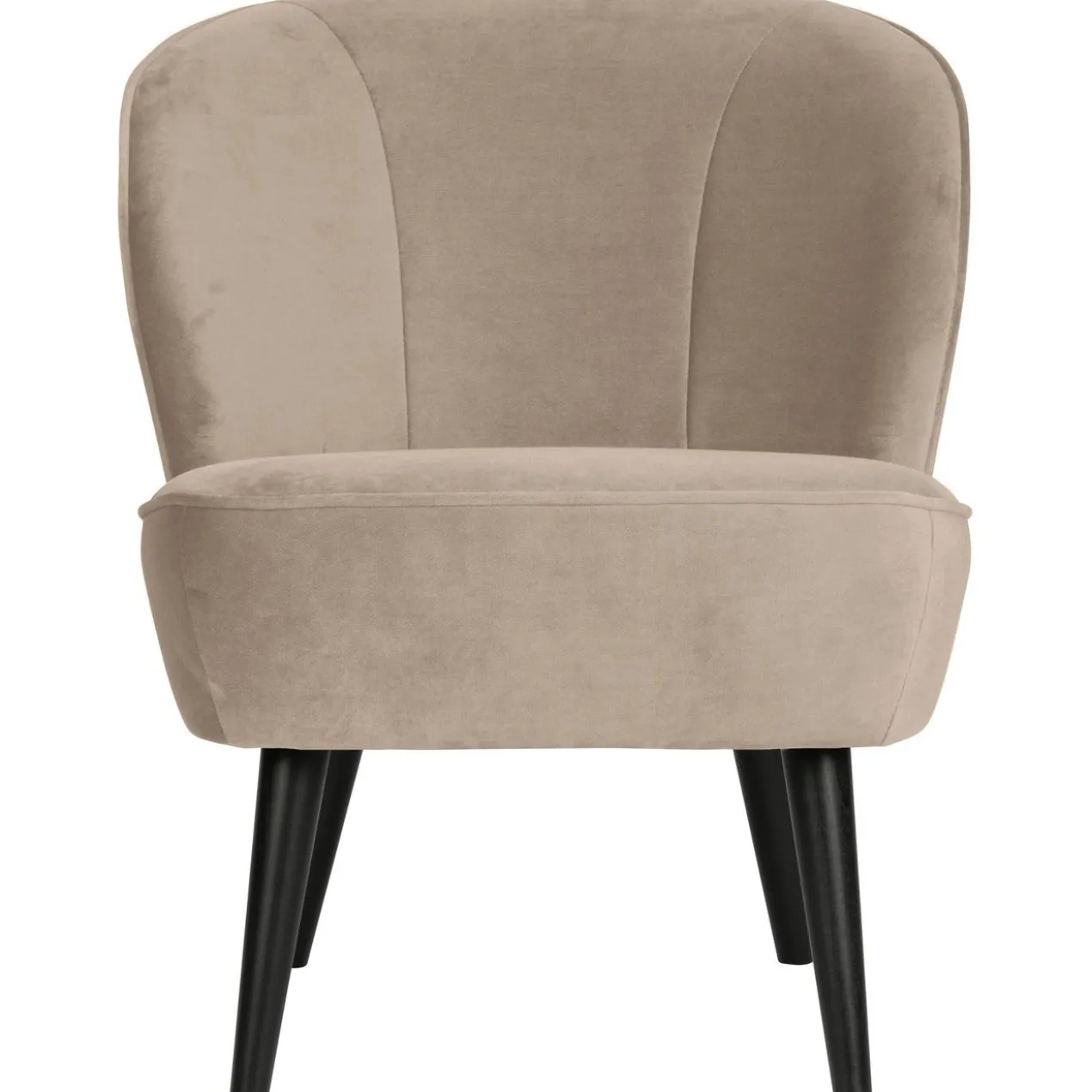 Sara fauteuil velvet khaki