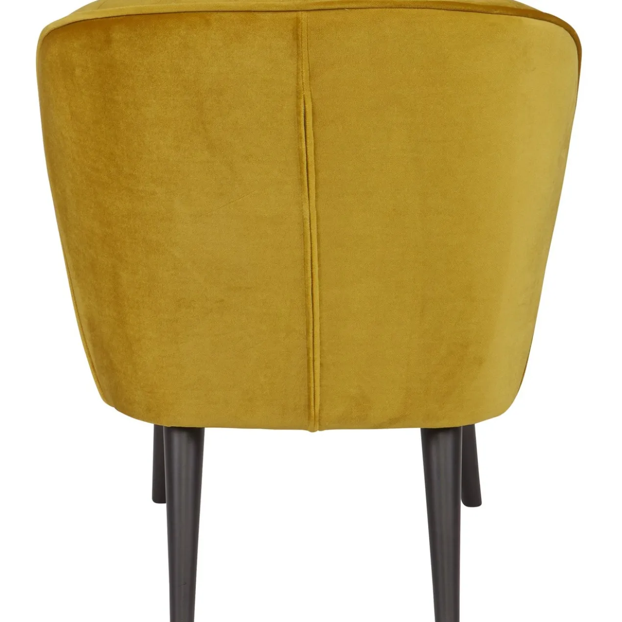 Sara fauteuil velvet oker