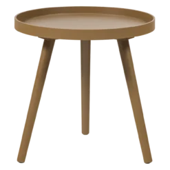 Sasha bijzettafel o41 cm hout honinggeel [fsc]