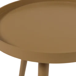 Sasha bijzettafel o41 cm hout honinggeel [fsc]