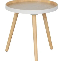 Sasha bijzettafel o41 cm hout naturel