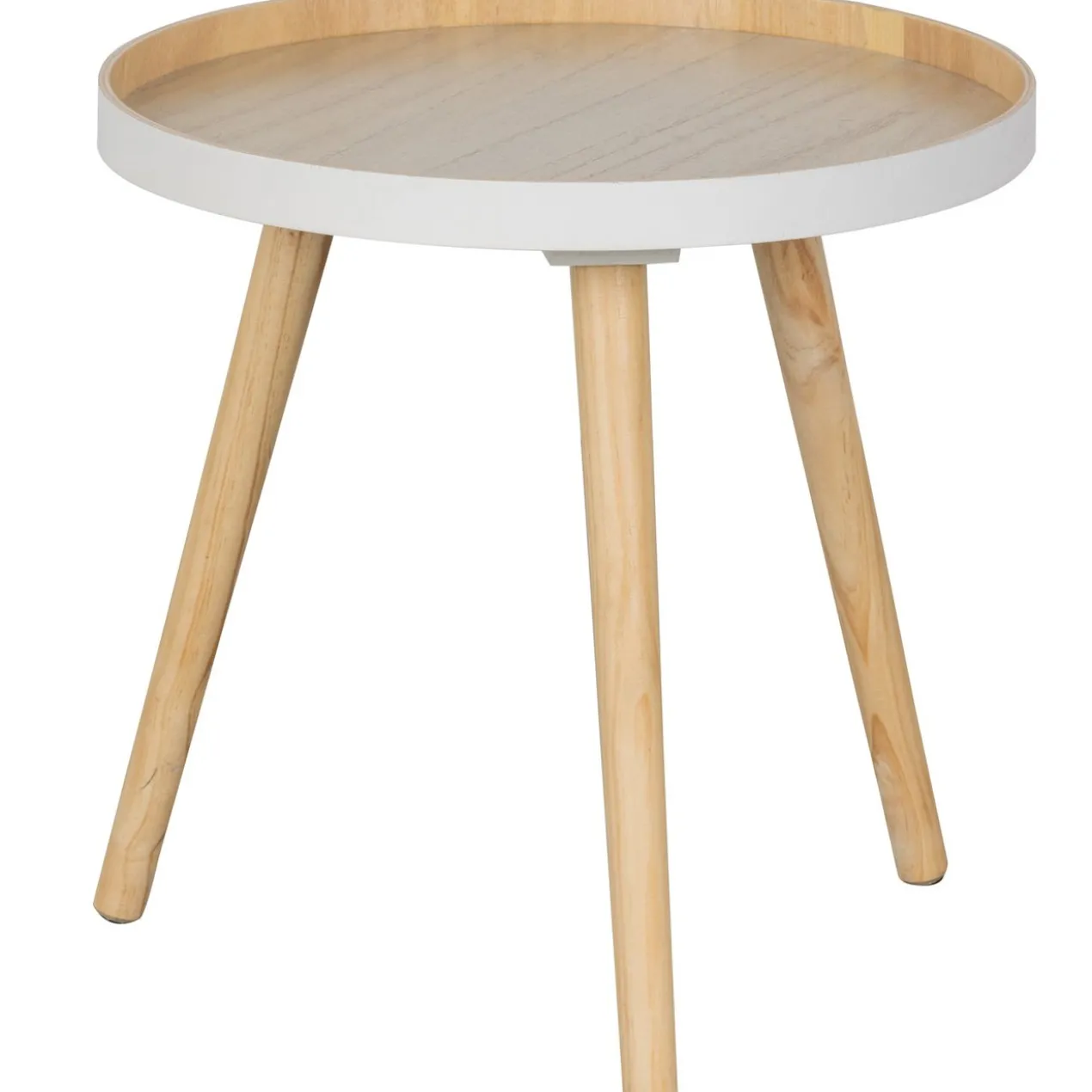 Sasha bijzettafel o41 cm hout naturel