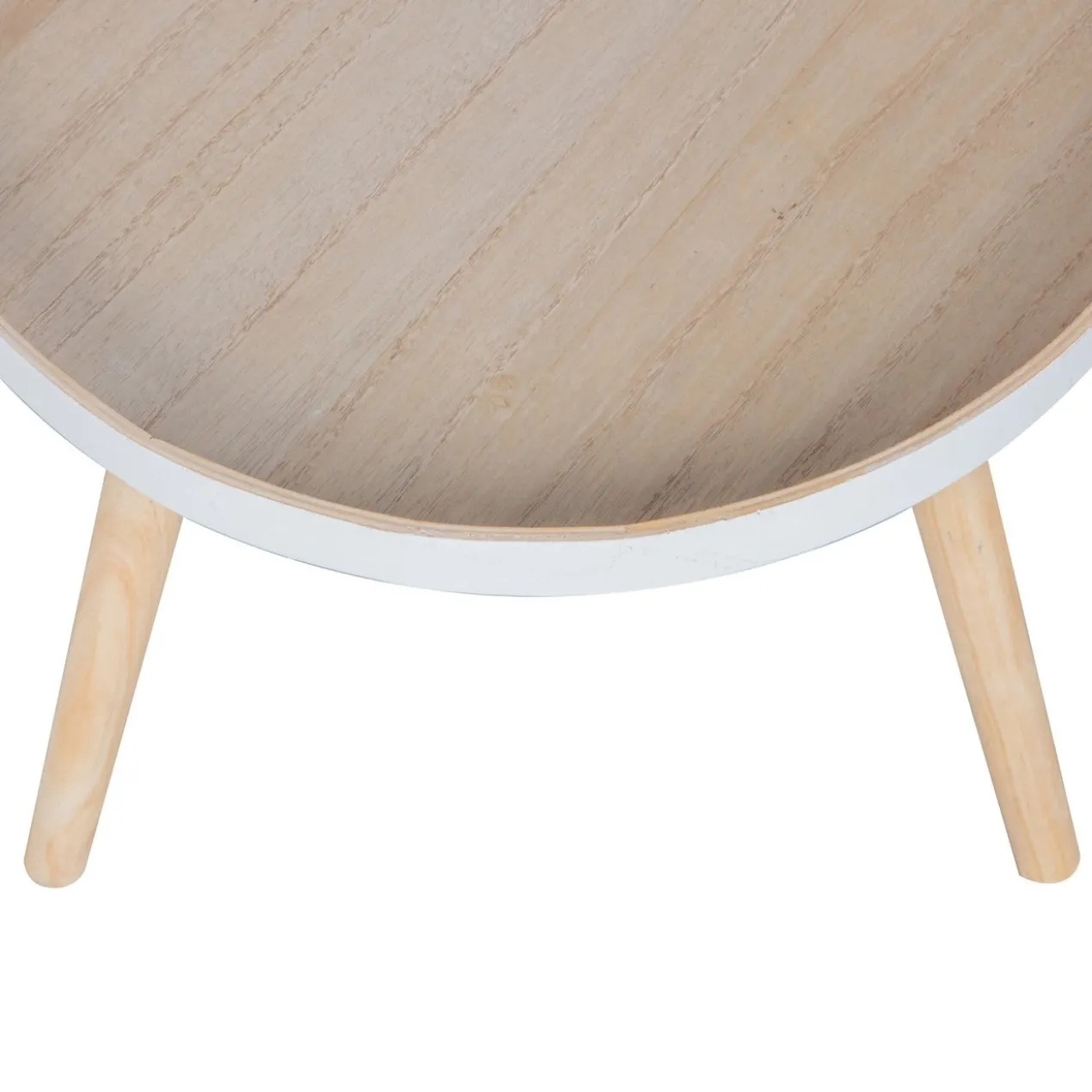 Sasha bijzettafel o41 cm hout naturel